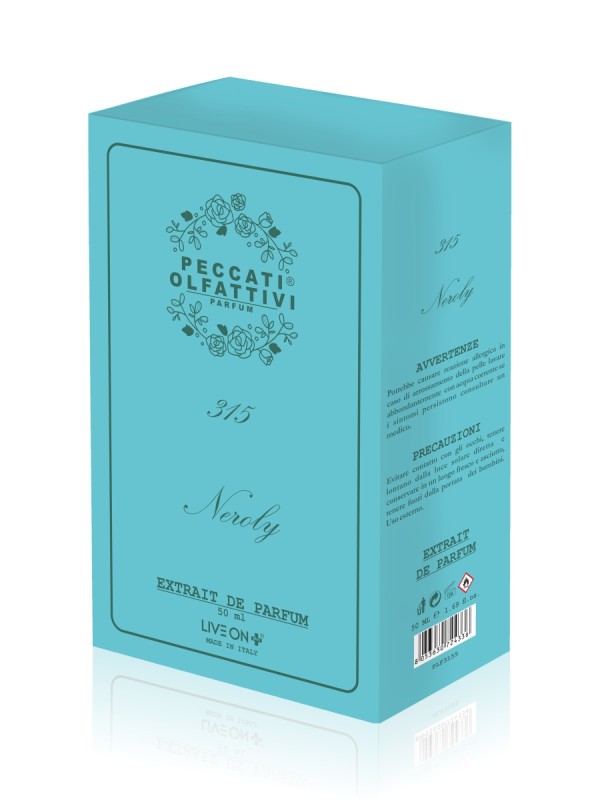 Peccati Olfattivi Neroly 315 NICHES 50ml EXTRAIT DE PARFUM
