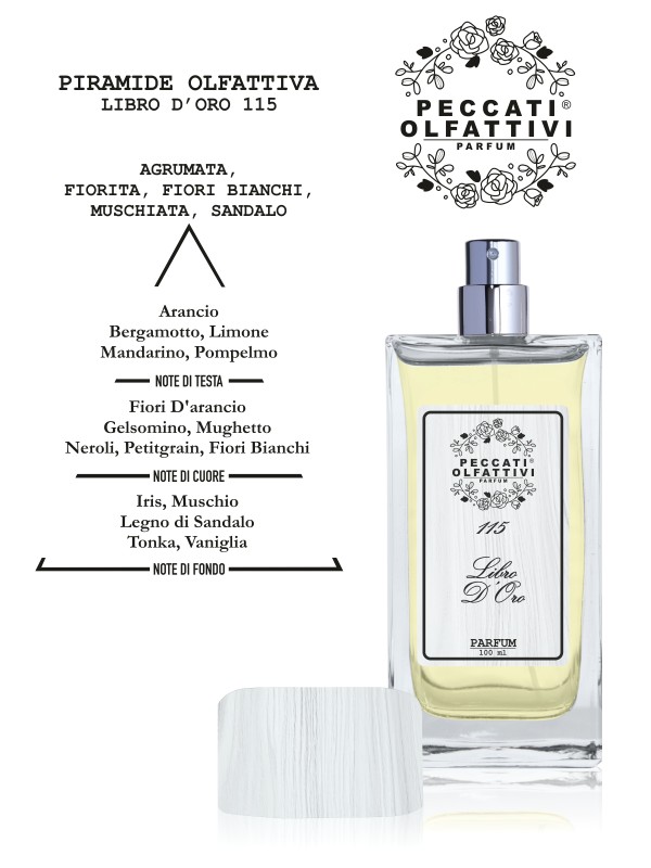 Peccati Olfattivi Libro d'Oro 115 WOMAN 100ml PARFUM
