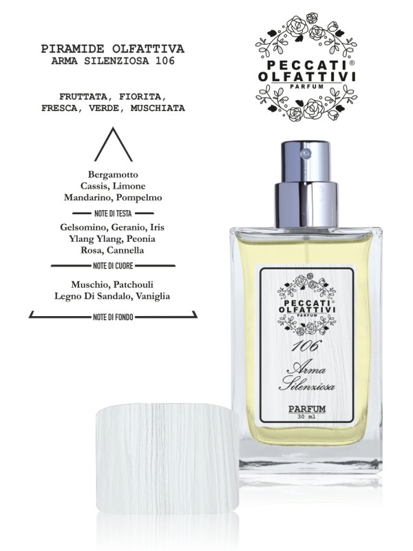 Peccati Olfattivi Arma Silenziosa 106 WOMAN 30ml PARFUM