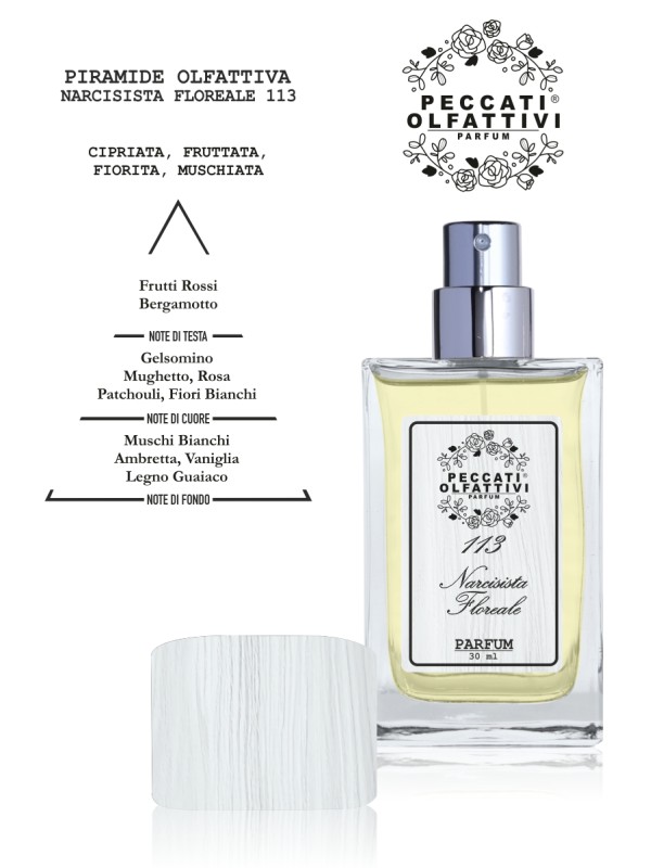 Peccati Olfattivi Narcisista Floreale 113 WOMAN 30ml PARFUM