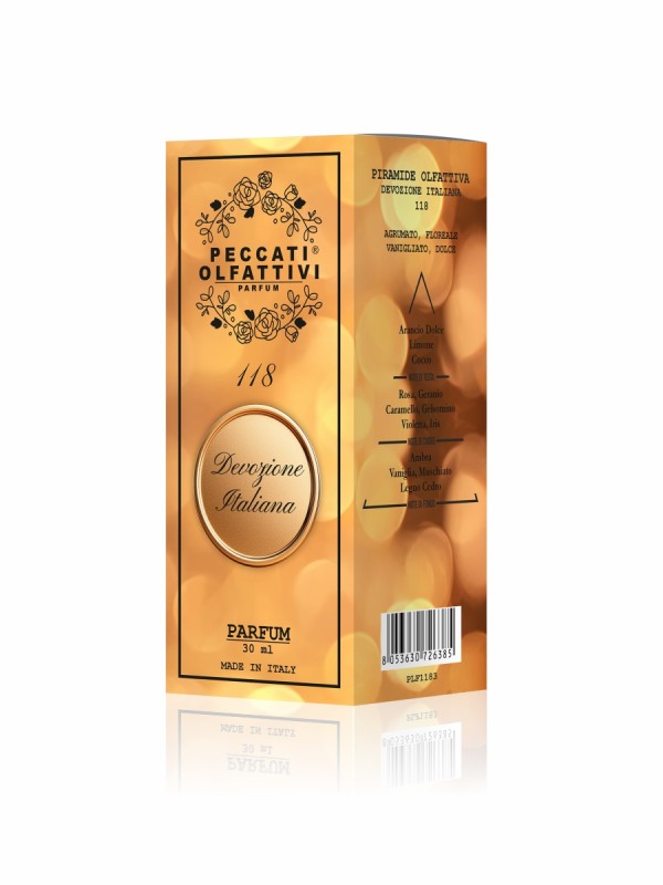 Peccati Olfattivi Devozione Italiana 118 WOMAN 30ml PARFUM