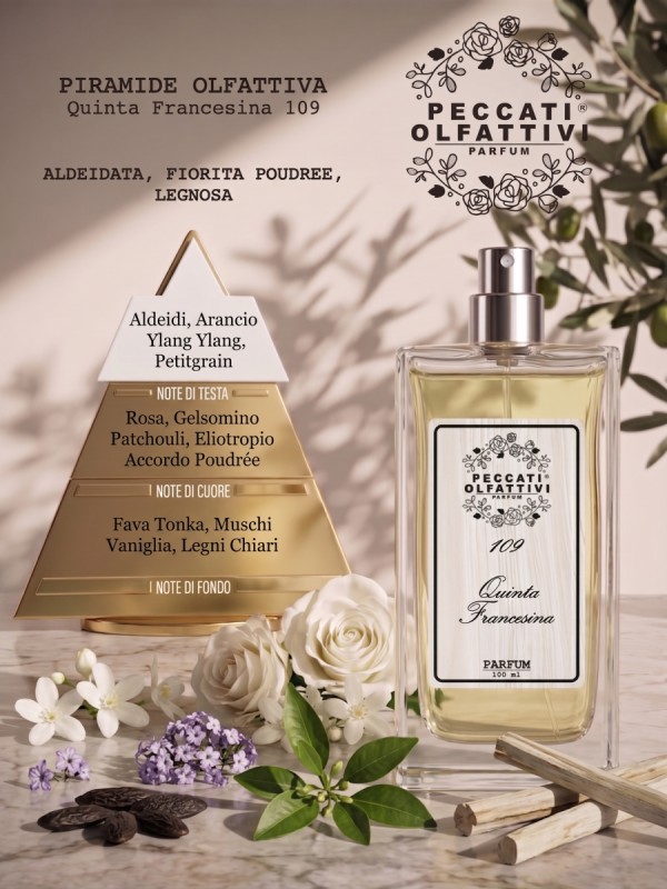 Peccati Olfattivi Quinta Francesina 109 WOMAN 100ml PARFUM
