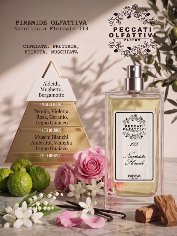 Peccati Olfattivi Narcisista Floreale 113 WOMAN 100ml PARFUM