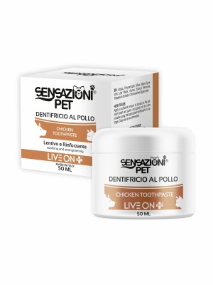 Sensazioni PET Dentifricio al Pollo 50ml