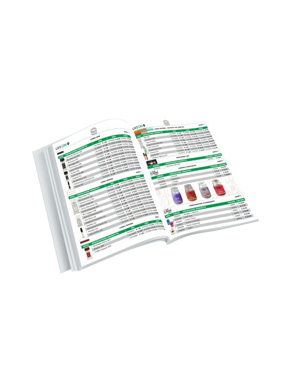 Kainoraštis 2025 Live on Plus - 30vnt A5 formato [ ANGLŲ - LIETUVIŲ ]