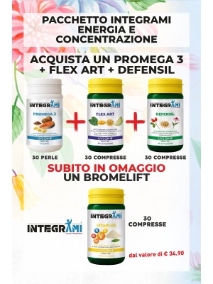 Promo Integrami ENERGIA e CONCENTRAZIONE