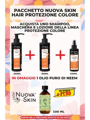 Promo Nuova Skin HAIR CARE PROTEZIONE COLORE