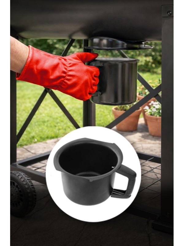 RMF PRO Garden Barbecue a Carbone con Griglia