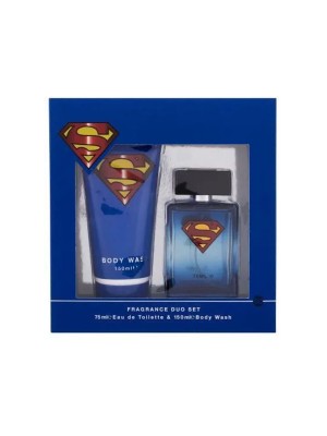 Superman Fragrance Duo Set Profumo Eau de Toilette 75ml + Gel Doccia 150ml