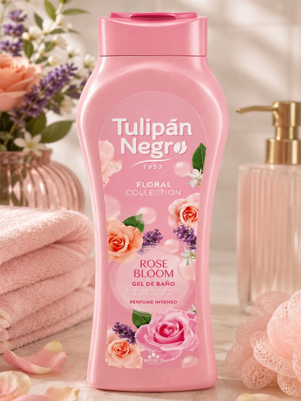 Tulipan Negro Gel Bagno Rose Bloom 650ml