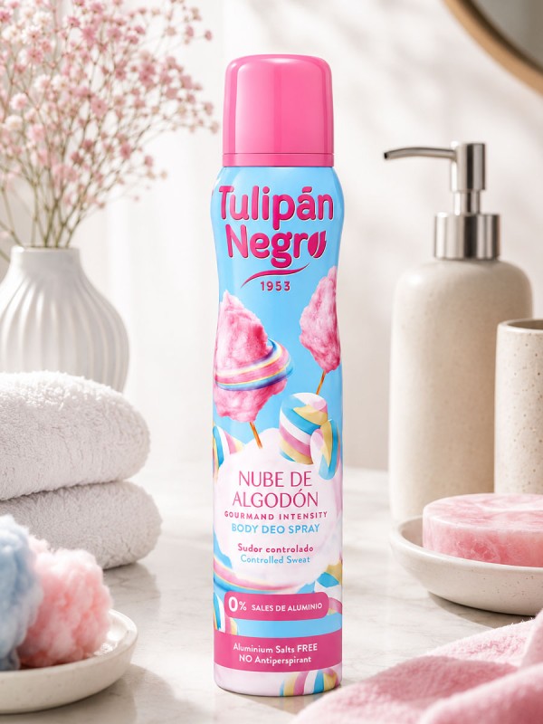 Tulipan Negro Deo Spray Nube de Algodon 200ml