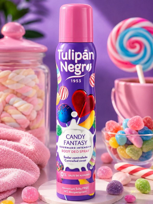 Tulipan Negro Deo Spray Candy Fantasy 200ml