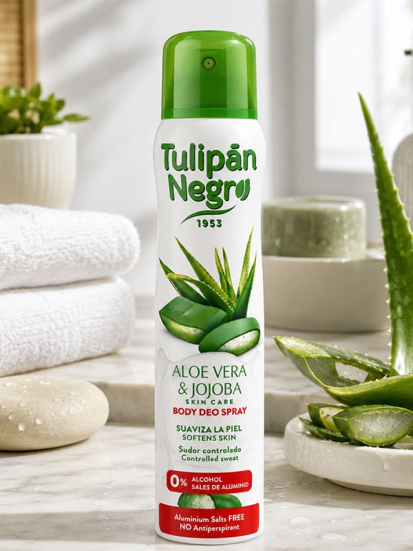 Tulipan Negro Deo Spray Aloe Vera & Jojoba 200ml