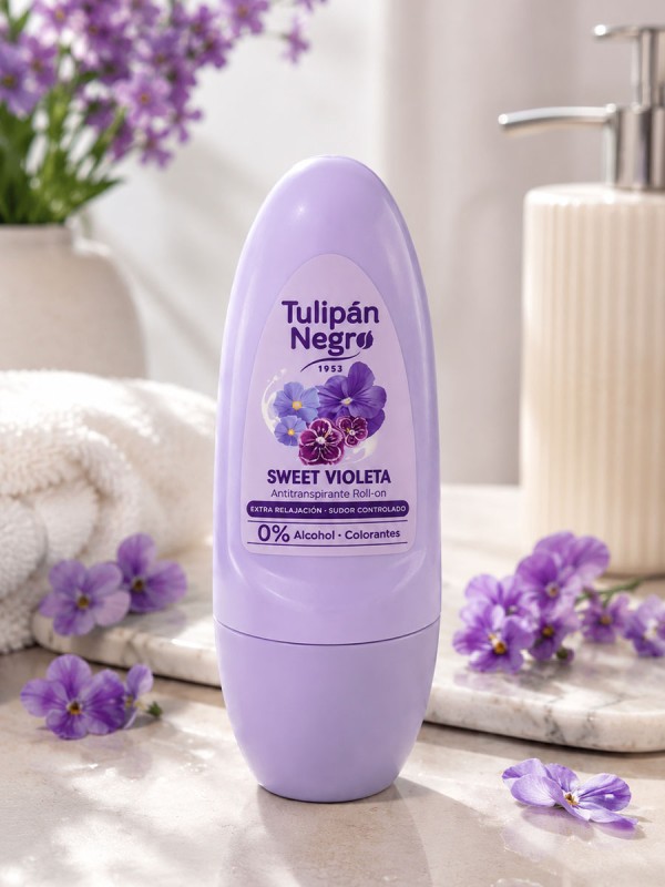 Tulipan Negro Deo Roll-On Sweet Violeta 50ml
