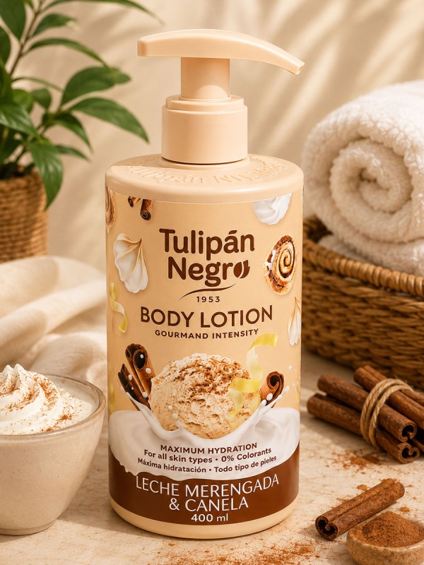 Tulipan Negro Body Lotion Leche Merengada & Canela 400ml