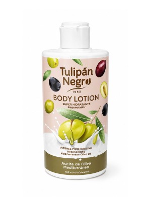 Tulipan Negro Body Lotion Aceite de Oliva Mediterranea 400ml