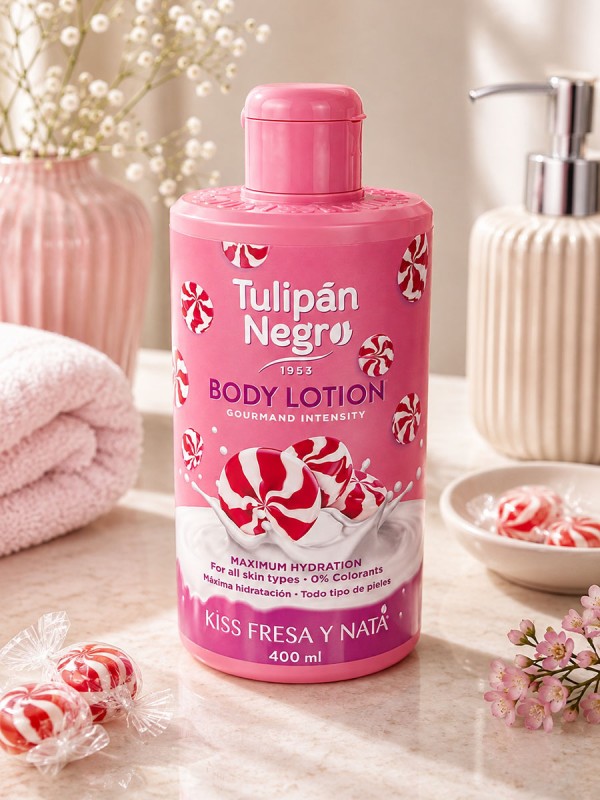 Tulipan Negro Body Lotion Kiss Fresia y Nata 400ml