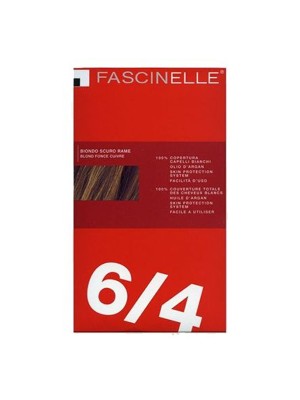 Fascinelle Crema Colorante Senza Ammoniaca all'Olio di Argan Nr. 6/4 Biondo Scuro Rame