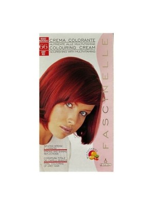 Fascinelle Crema Colorante Nutriente alle Multivitamine Nr. 66 Rosso Profondo