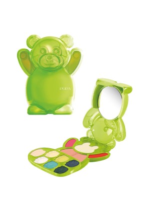 Pupa Happy Bear Cofanetto Make-Up Viso Occhi Labbra Verde