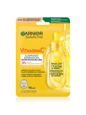 Garnier Skin Active Vitamina C - Maschera in Tessuto Illuminante